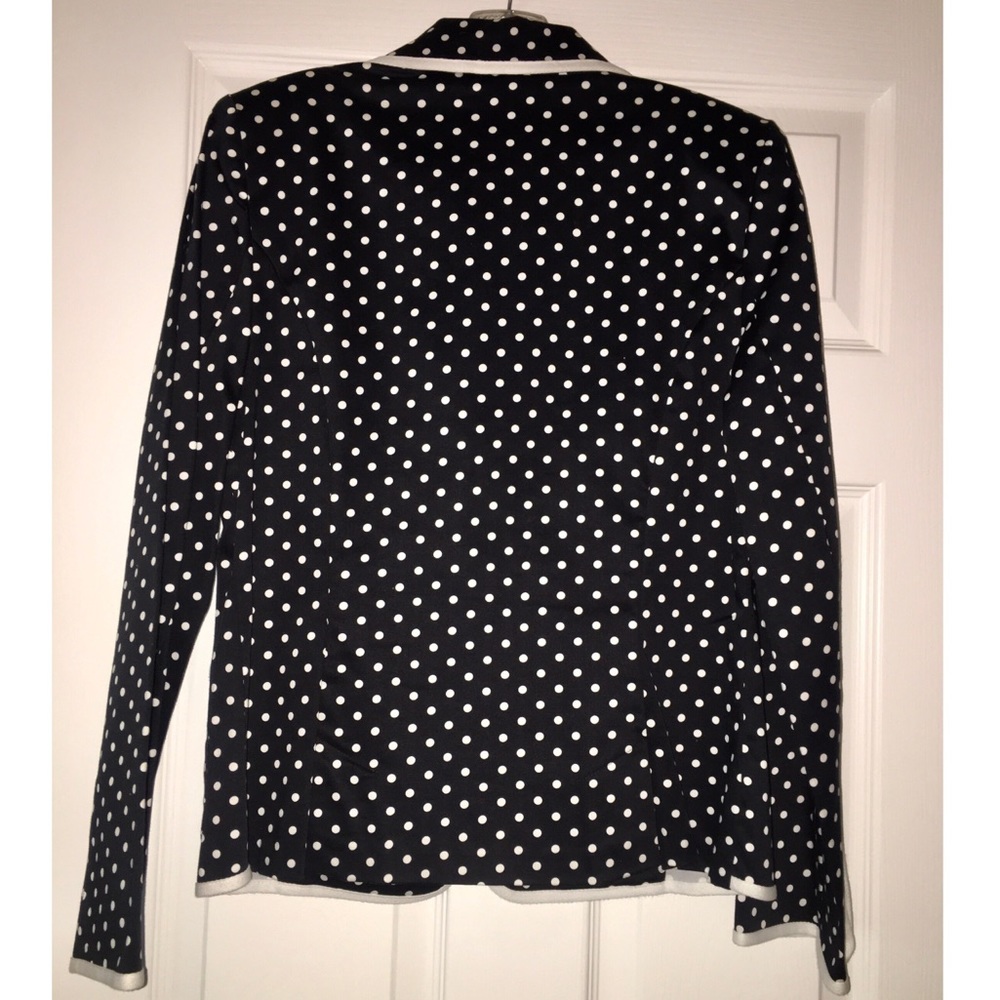 Sangria Polka Dot Blazer - Picture 9 of 9